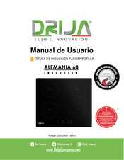 DRIJA ALEMANIA 60 INDUCTION Manual De Usuario