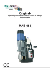 BDS Maschinen MAB 455 Instrucciones De Manejo