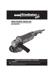 Gladiator PRO AA 825/220 L Manual De Instrucciones Y Garantía