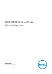 Dell UltraSharp U3415W Guia Del Usuario