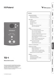 Roland V-Drums TD-1 Manual Del Usuario