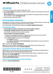 HP OfficeJet Pro 7720 Serie Manual Del Usuario