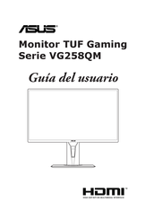 Asus TUF Gaming VG258QM Serie Guia Del Usuario