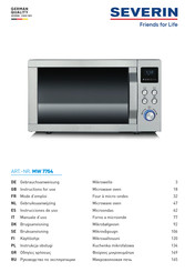 SEVERIN MW 7754 Instrucciones De Uso