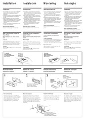 Sony XR-C440RDS Instalación / Conexiones