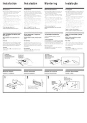 Sony XR-4750RDS Instalación / Conexiones