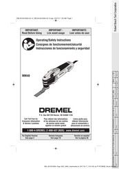 Dremel MM40 Instrucciones De Funcionamiento Y Seguridad