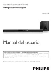 Philips HTL2163B Manual Del Usuario