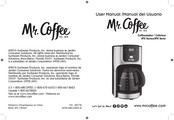 Mr Coffee JPX Serie Manual Del Usuario