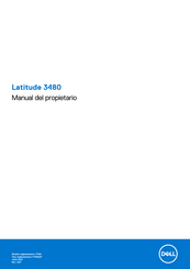Dell Latitude 3480 Manual Del Propietário