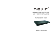 Nevir NVR-2309DVD-TUCX Manual De Instrucciones