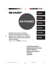 Sharp AN-PH30EZ Manual De Manejo