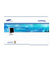 Samsung SyncMaster 181T Manual De Instrucciones