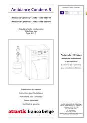 Atlantic 026 605 Manual De Referencia
