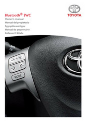 Toyota Bluetooth SWC Manual Del Propietário