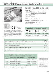 SEGUFIX 2231 Instrucciones De Uso