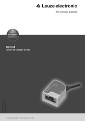 Leuze electronic DCR55M2/R2-150-M12.8 Manual De Instrucciones