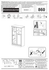 trendteam 1860-860-01 Instrucciones De Montaje