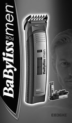 BaByliss for MEN E836XE Manual Del Usuario