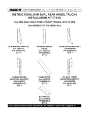 Maxon T-340 Instrucciones