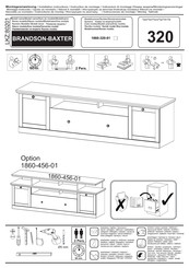 trendteam BRANDSON-BAXTER 1860-320-01 Instrucciones De Montaje