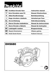 Makita DHS680 Manual De Instrucciones