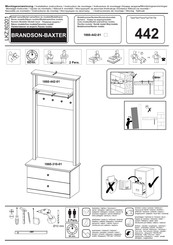 trendteam BRANDSON-BAXTER 442 Instrucciones De Montaje