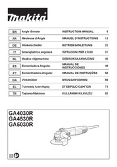 Makita GA4030R Manual De Instrucciones