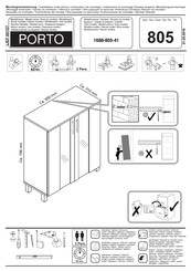 trendteam PORTO 805 Instrucciones De Montaje