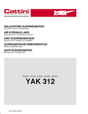 Cattini Oleopneumatica YAK 312 Manual Uso Y Manutención