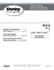 Danby DPA120E3WDB-6 Manual Del Propietário