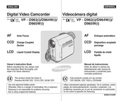 Samsung VP-D965W Manual De Instrucciones