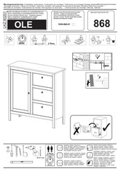 trendteam OLE 868 Instrucciones De Montaje