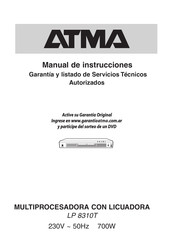 ATMA LP 8310T Manual De Instrucciones