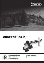 Garland CHOPPER 152 E Manual De Instrucciones