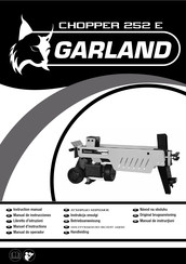 Garland CHOPPER 252 E Manual De Instrucciones