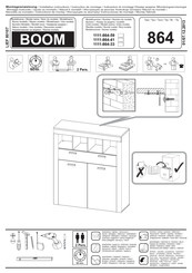 trendteam BOOM 1111-864-59 Instrucciones De Montaje