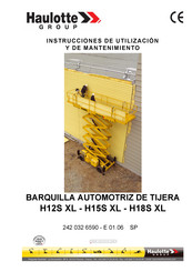 Haulotte H12 SXL Instrucciones De Utilización Y De Mantenimiento