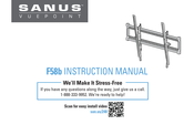 SANUS VuePoint F58b Manual De Instrucciones