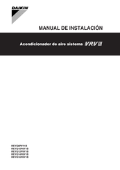 Daikin REYQ16P8Y1B Manual De Instalación