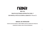 Naxa NID-7010 Manual De Operación