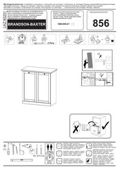 trendteam BRANDSON-BAXTER 856 Instrucciones De Montaje