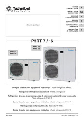 Technibel PHRT 16 Manual De Instalación