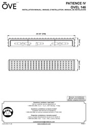 OVE PATIENCE IV OVEL 146 Manual De Instalación
