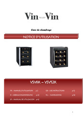 Vin sur Vin VSV6K Manual De Utilización