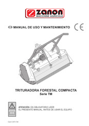 zanon TM Serie Manual De Uso Y Mantenimiento