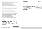 Sony BDV-E280 Manual De Instrucciones