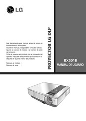 LG BX501B Manual De Usuario