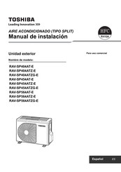 Toshiba RAV-SP404ATZ-E Manual De Instalación