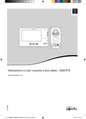 SOMFY V600 RTS Manual De Instalacion Y Uso
